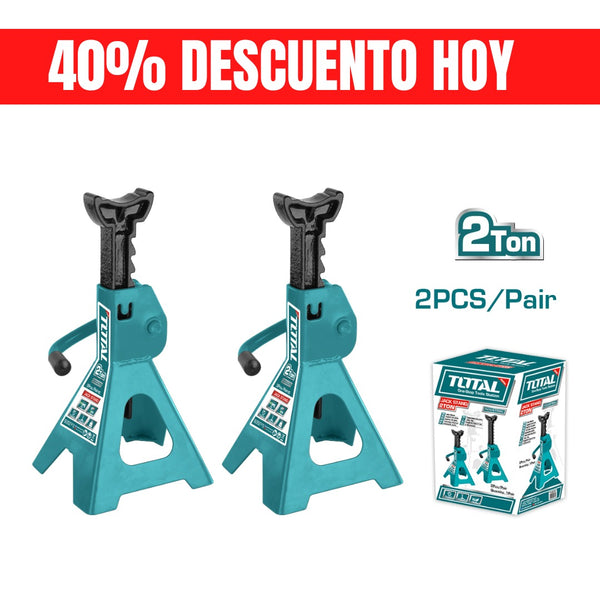 Gato Torre 2 Ton (1 Par) Total Tools